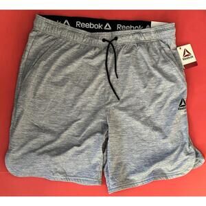 Reebok Sleet Heather Gray Core Running Shorts Men's Size XL NWT! NEW!